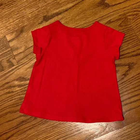 First Impressions Patriotic Kitty Short Sleeve Top - Picture 2 of 3